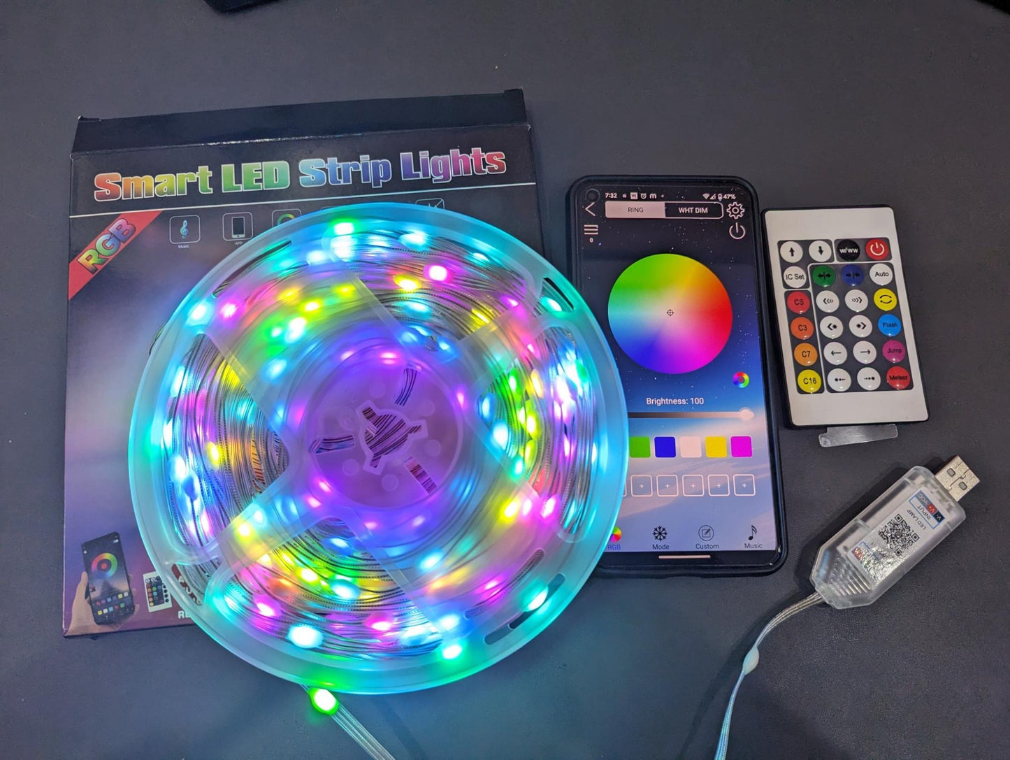 LED Strip Lights Vocal String Light